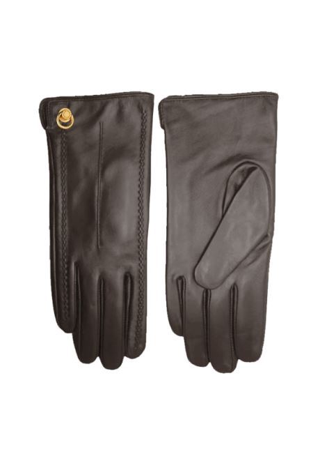 guanti pelle marrone scuro GIANNI CHIARINI | GL2022NAPPA-14301